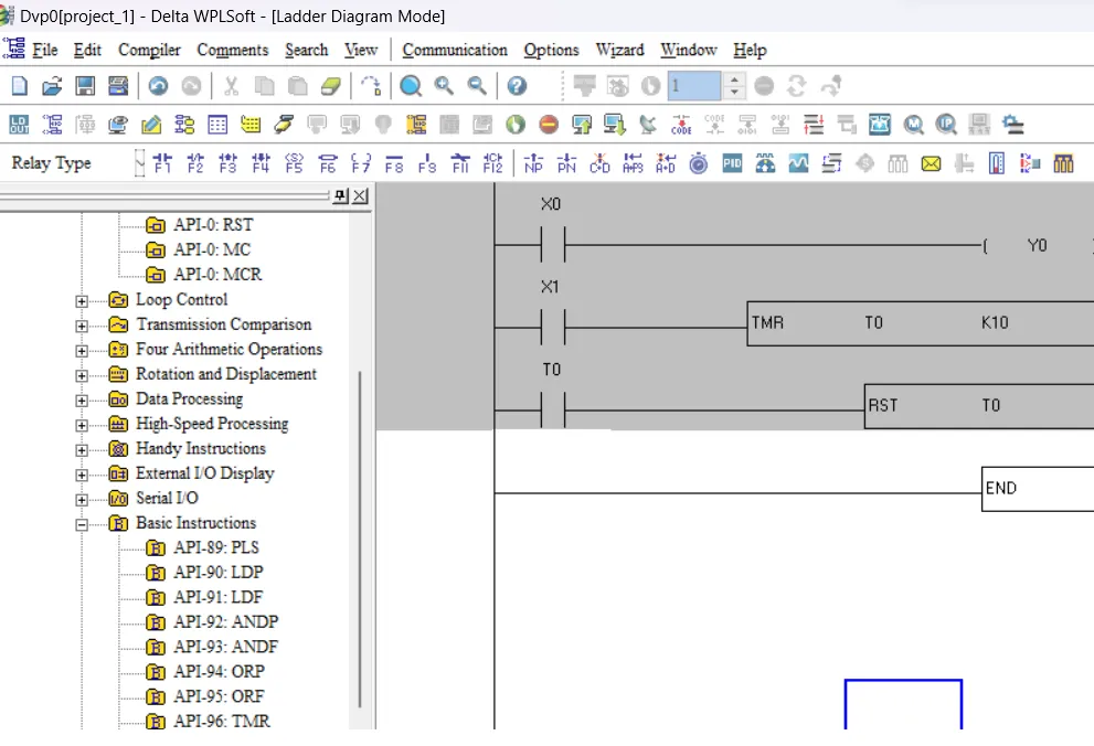 img/delta plc wplsoft intro/Create a ladder program in DELTA WPLSOFT.webp